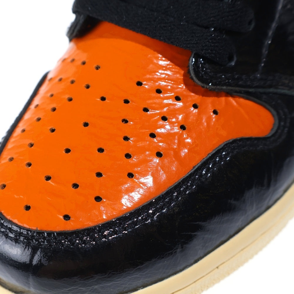 NIKE(ナイキ) AIR JORDAN 1 RETRO HIGH OG シャッタードバックボード3.0 エアジョーダン1 ハイカットスニーカー US9/27cm 555088-028