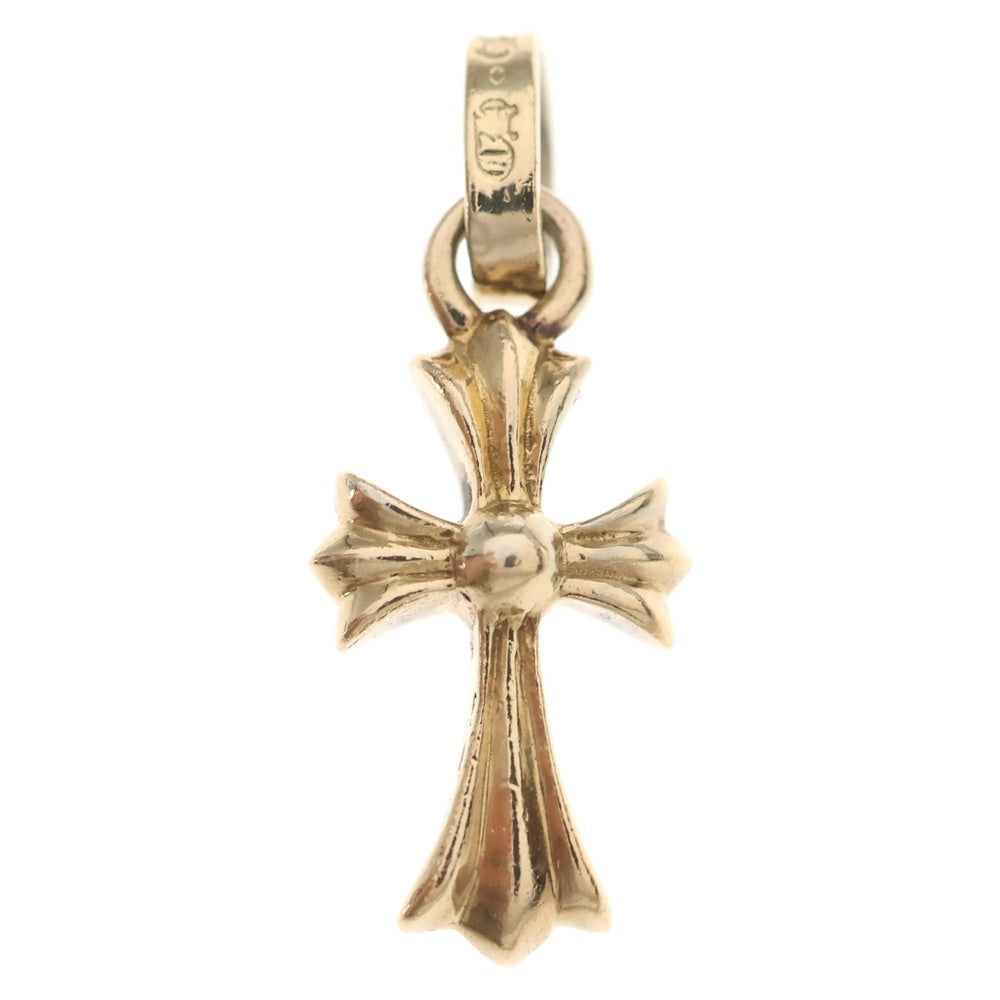 CHROME HEARTS(クロムハーツ) 22K CRS BBYFAT ベイビーファットクロス ペンダントトップ ゴールドBCA037
