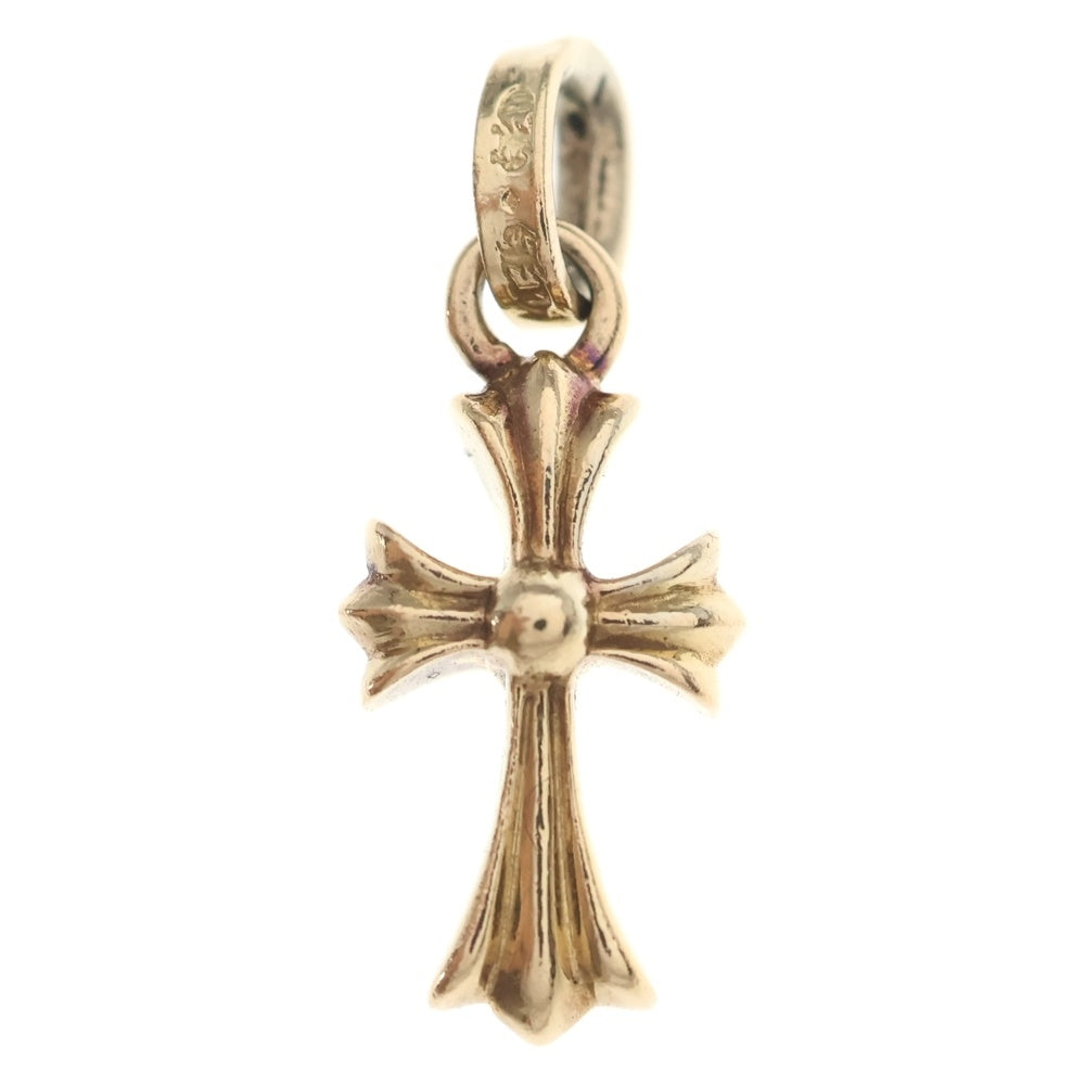 CHROME HEARTS(クロムハーツ) 22K CRS BBYFAT ベイビーファットクロス ペンダントトップ ゴールドBCA037