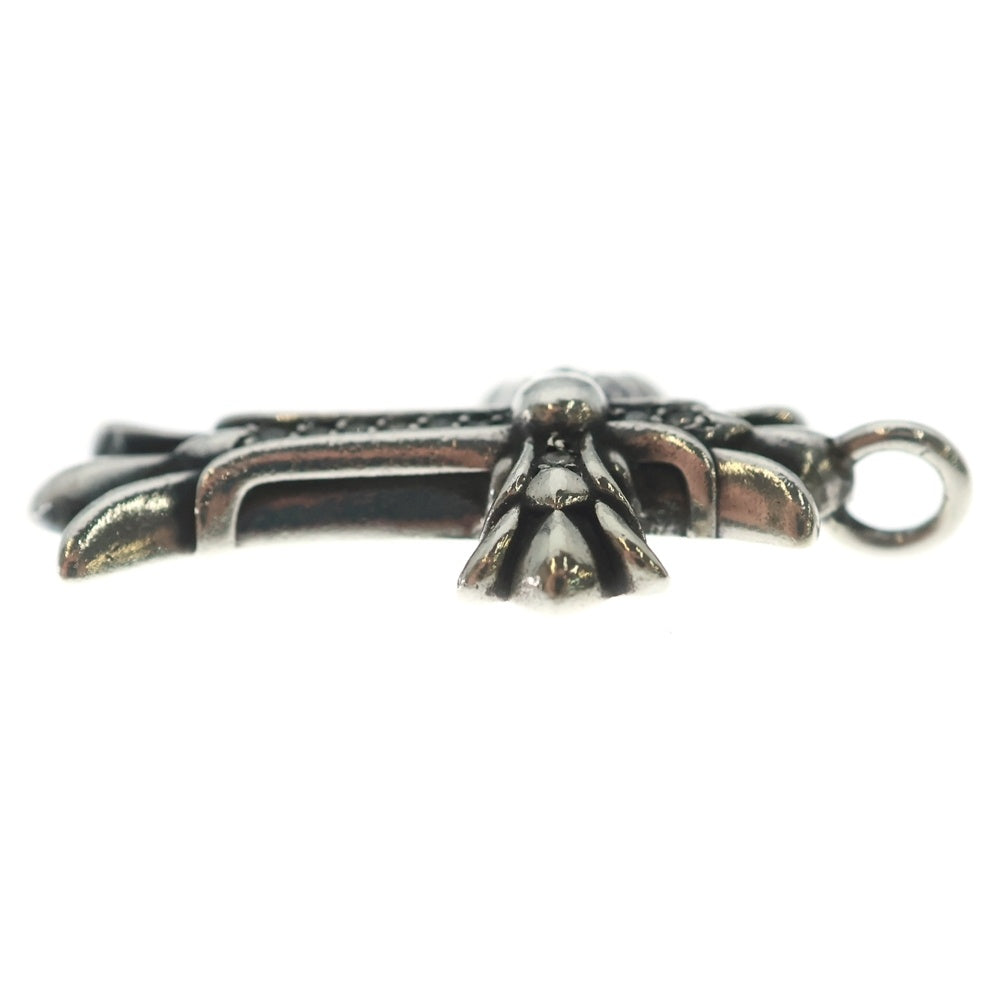 CHROME HEARTS(クロムハーツ) DOUBLE CH CROSS CHARM PAVEダイヤ ダブルCHクロス ペンダントトップ シルバー