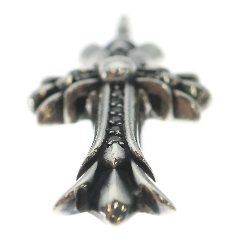 CHROME HEARTS(クロムハーツ) DOUBLE CH CROSS CHARM PAVEダイヤ ダブルCHクロス ペンダントトップ シルバー
