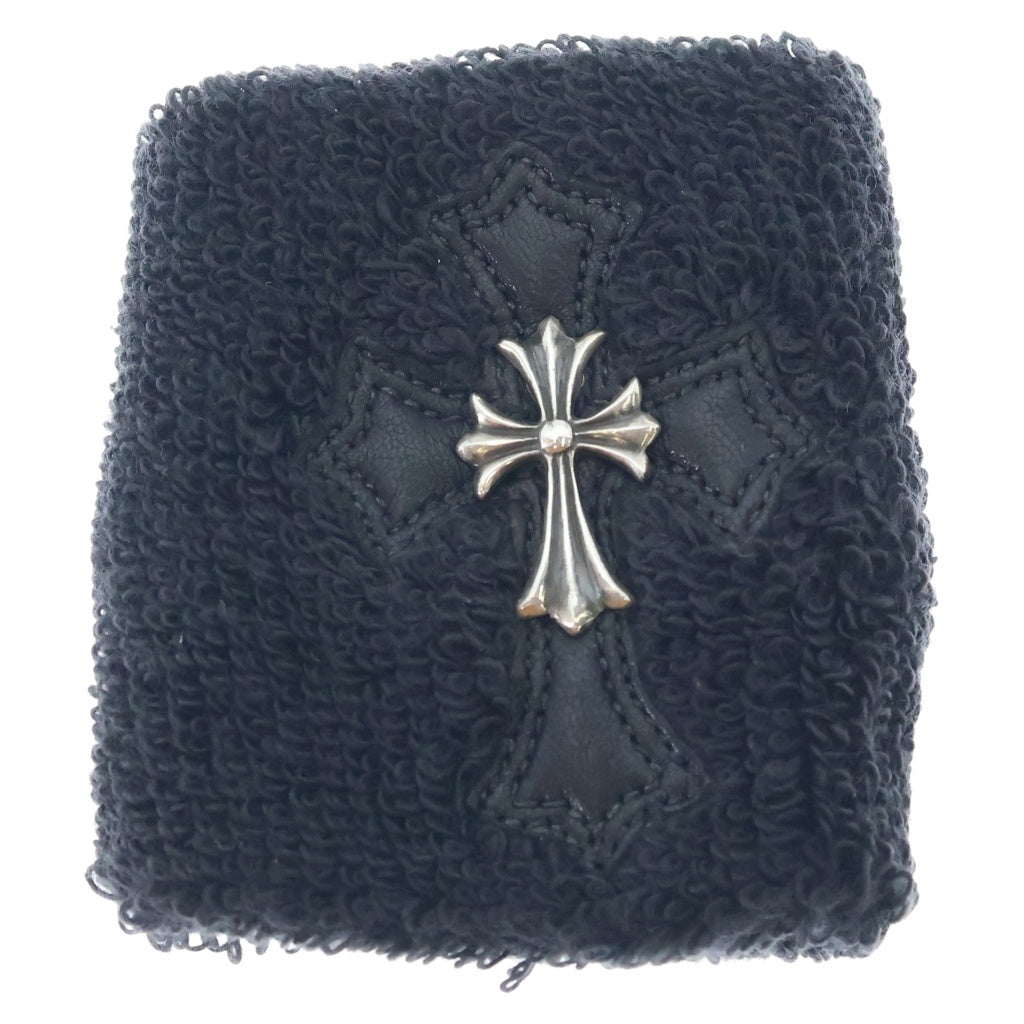 CHROME HEARTS(クロムハーツ) クロスパッチ タイニーCH リストバンド ブラック