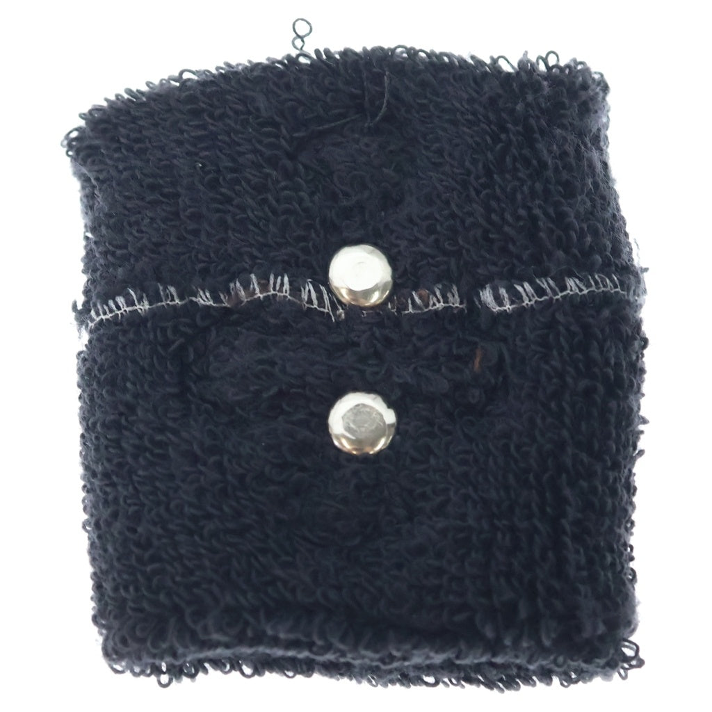 CHROME HEARTS(クロムハーツ) クロスパッチ タイニーCH リストバンド ブラック