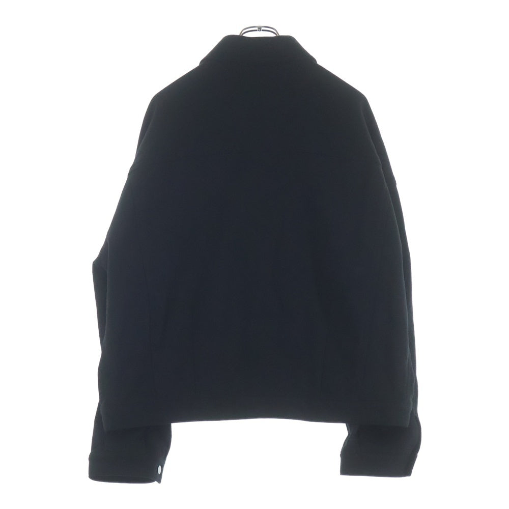 Antwort(アントワート) 25SS SWEAT TRUCKER JACKET スウェットトラッカージャケット ブラック
