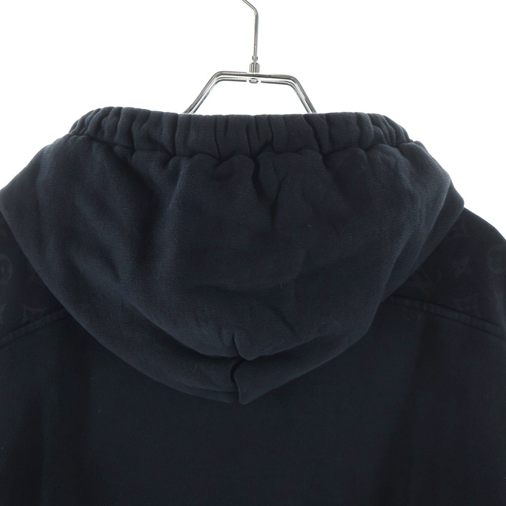 LOUIS VUITTON(ルイヴィトン) モノグラム フーディーパーカー 裏起毛 RM211Q RLE HKY43W ブラック