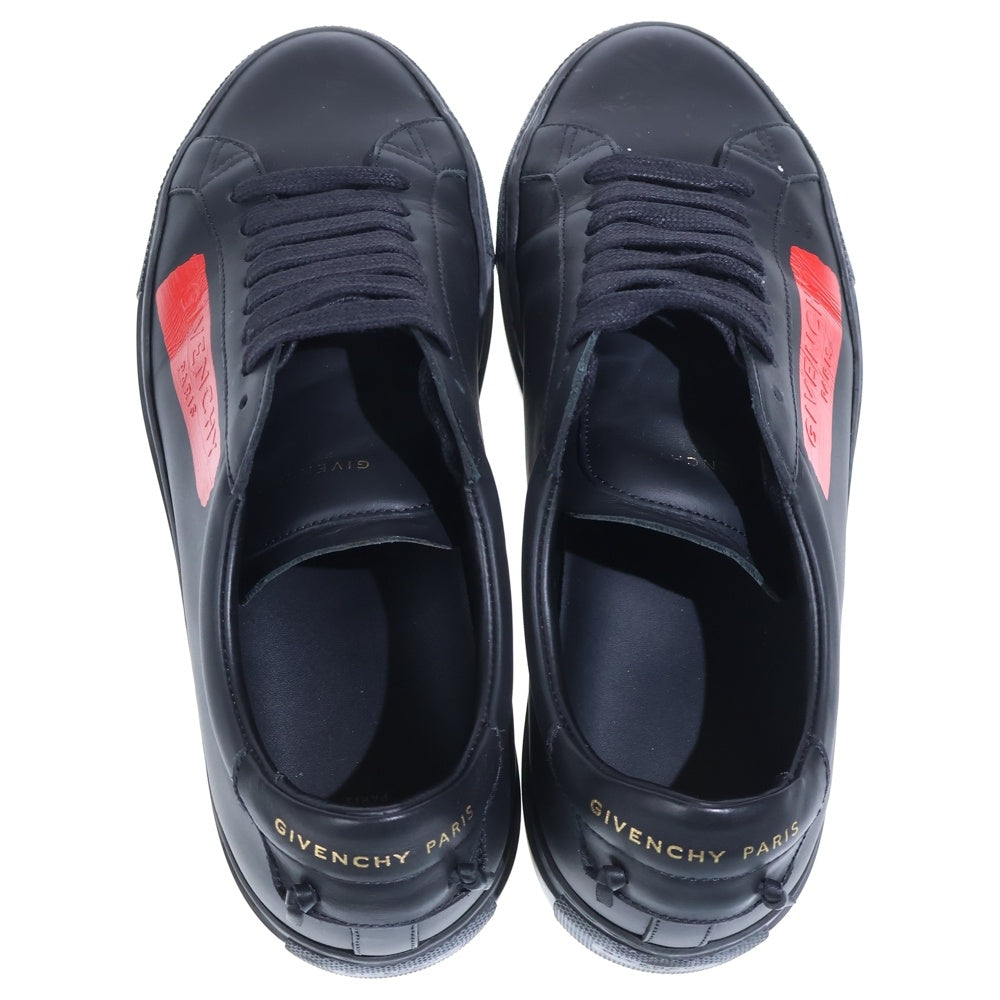 GIVENCHY(ジバンシィ) Urban Street アーバンストリート ペイントロゴ レザー ローカットスニーカー