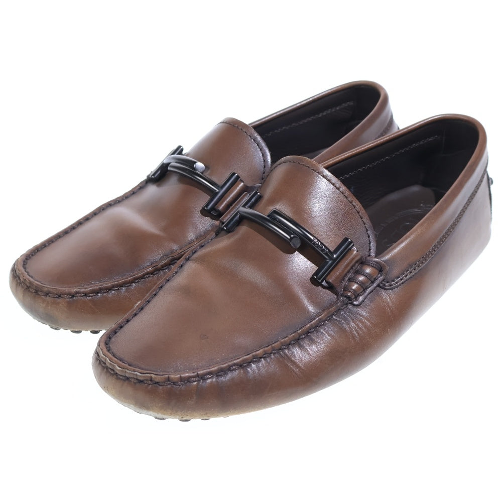 TOD'S(トッズ) GOMMINO ゴンミー二 ドライビングシューズ レザー ローファー ブラウン