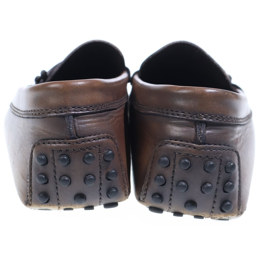 TOD'S(トッズ) GOMMINO ゴンミー二 ドライビングシューズ レザー ローファー ブラウン