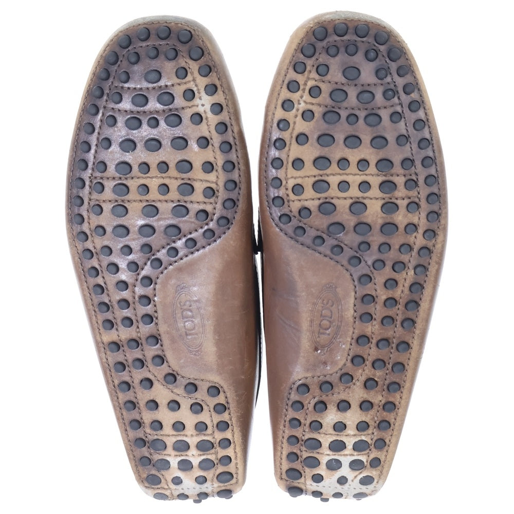 TOD'S(トッズ) GOMMINO ゴンミー二 ドライビングシューズ レザー ローファー ブラウン