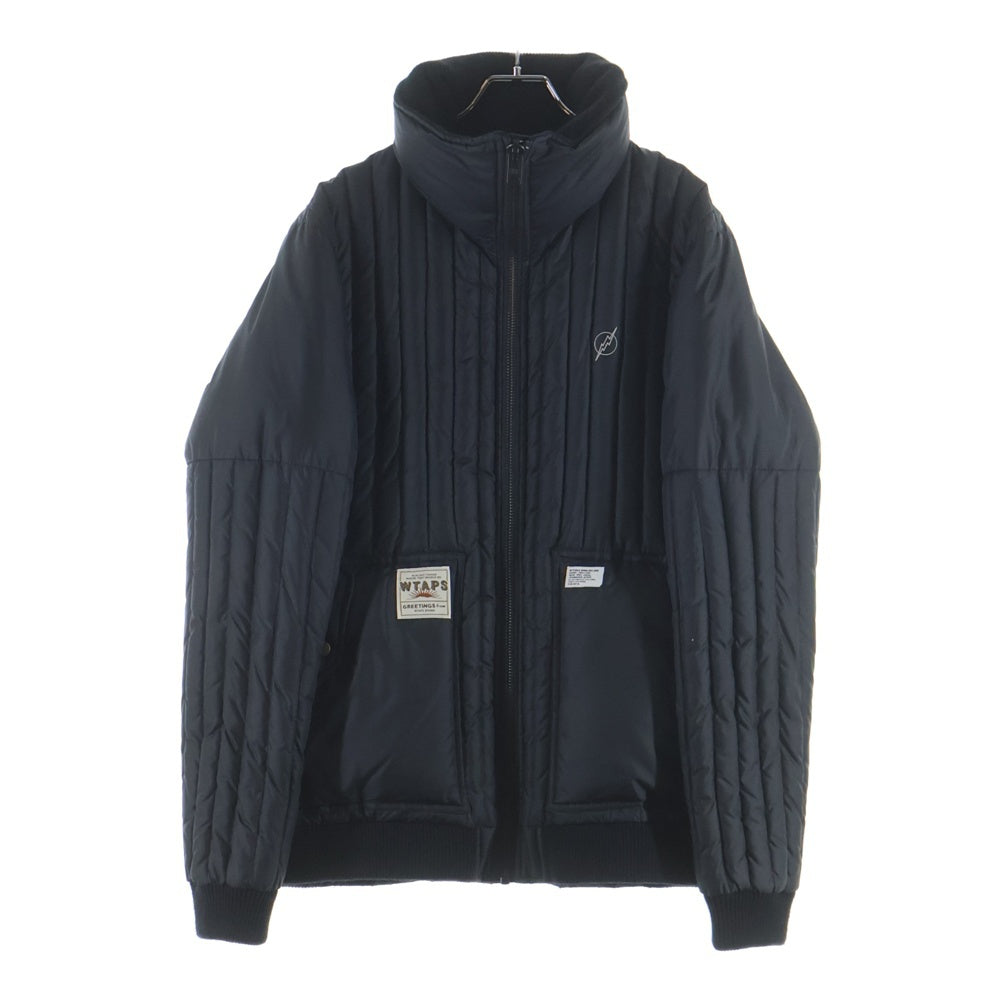 WTAPS(ダブルタップス) RISE ABOVE DOWN JACKET 092GWDT-JKM01 ダウンジャケット ブラック