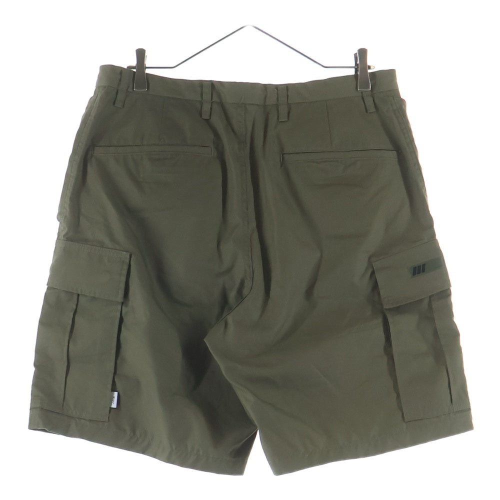 WTAPS(ダブルタップス) NYCO.OXFORD MILS0001 SHORTS オックスフォード カーゴショートパンツ カーキ 231WVDT-PTM06
