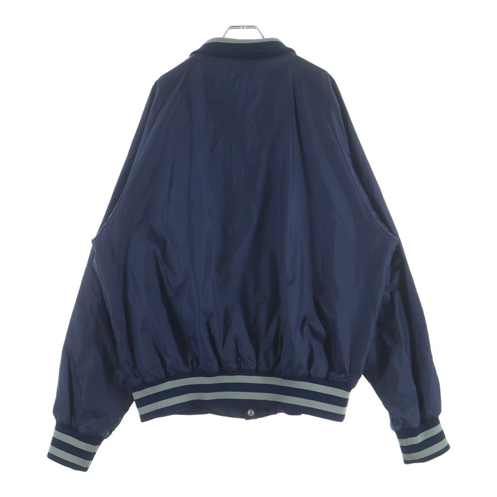 TENDERLOIN(テンダーロイン) T-NYLON RIB JKT ティナイロン リブバーシティ スタジアムジャケット ネイビー