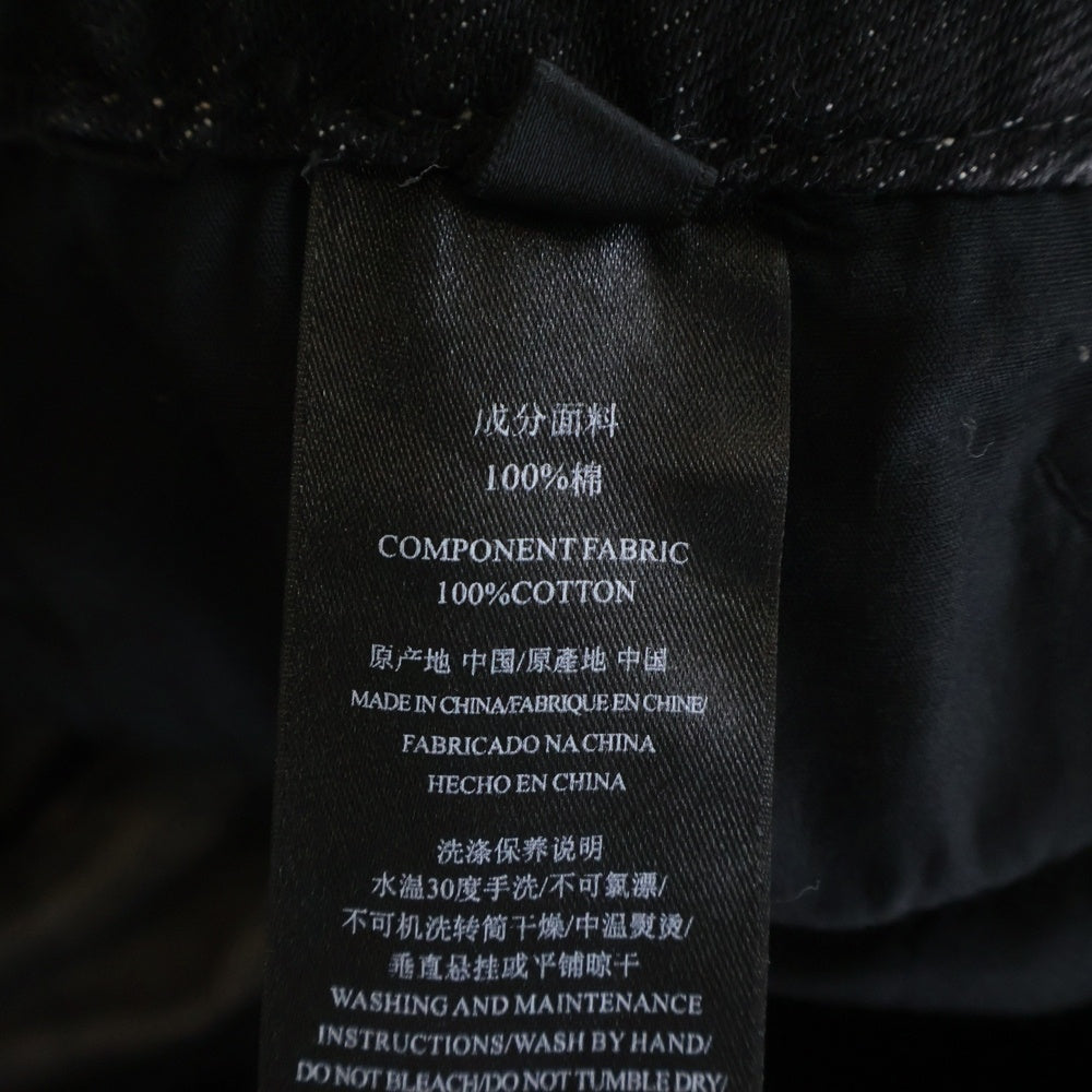 Personsoul(パーソンソール) Strap Tactical Wid denim ストラップ タクティカル ワイドデニム ブラック