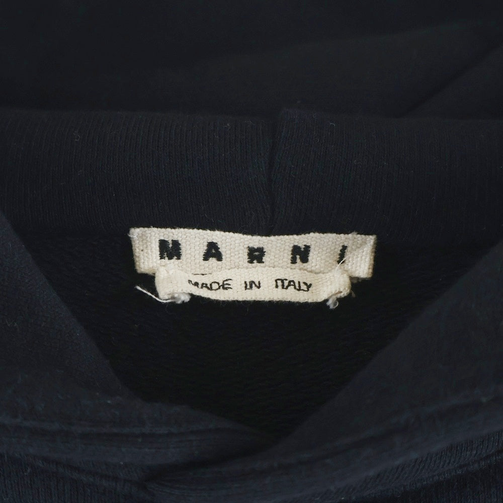 MARNI マルニ 21SS オーバーサイズ フラワープリント フーディーパーカー FUMU0076P0 S25494 ブラック MARNI(マルニ) 21SS オーバーサイズ フラワープリント フーディー