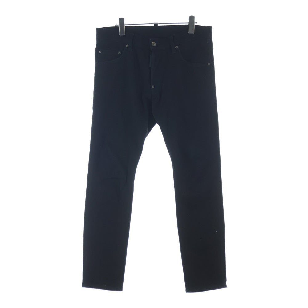 DSQUARED2(ディースクエアード) SKATER JEANS バックロゴプリント ストレートデニムパンツ S74LB1199
