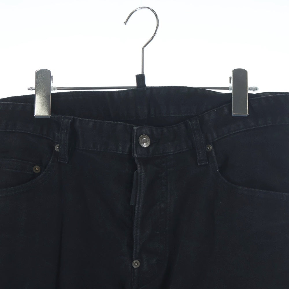 DSQUARED2(ディースクエアード) 23SS Skater Jean スケーター ジーンズ ストレッチデニム ブラック S74LB1282