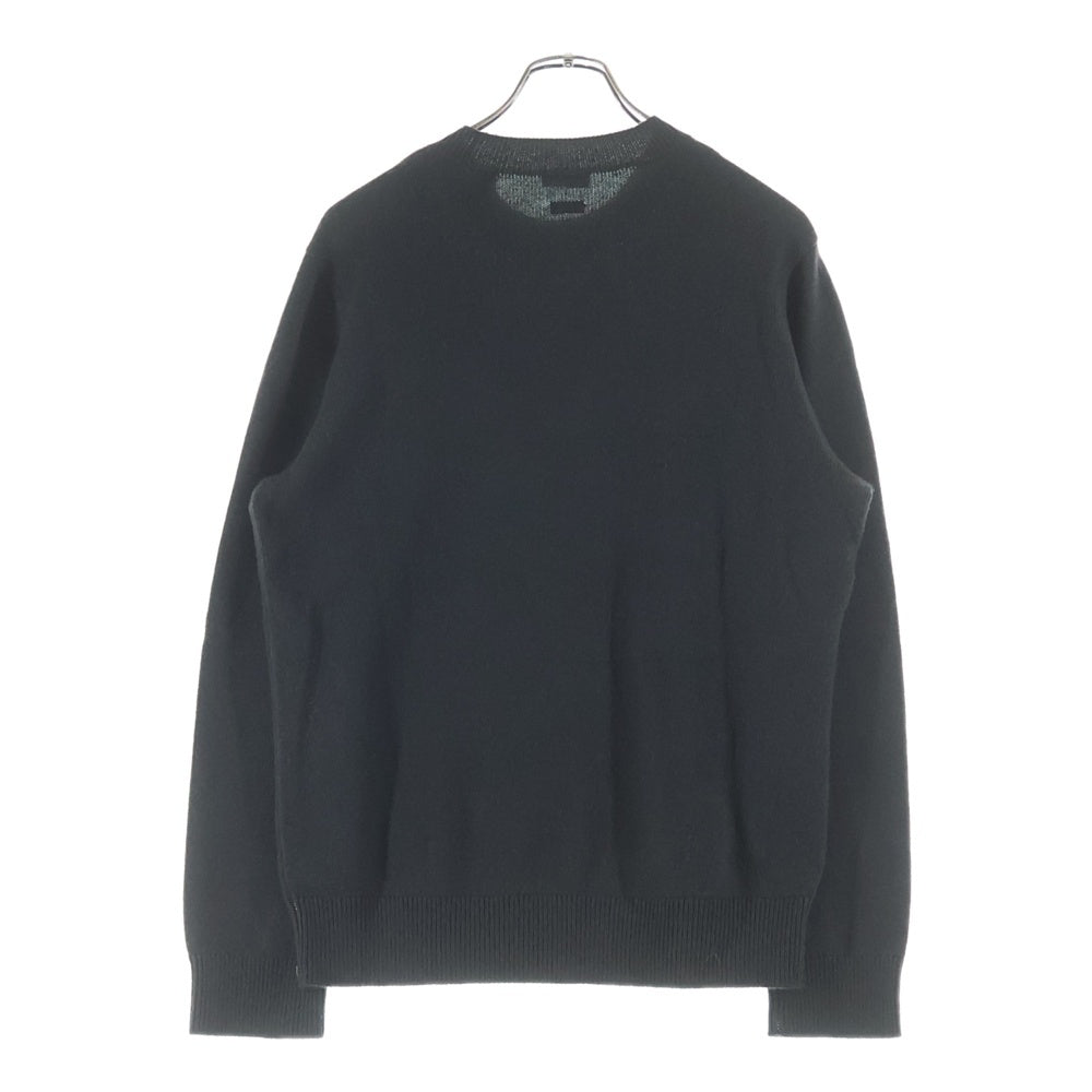 BURBERRY(バーバリー) カシミア フロントロゴ クルーネックニットセーター 8081131 ダークグリーン