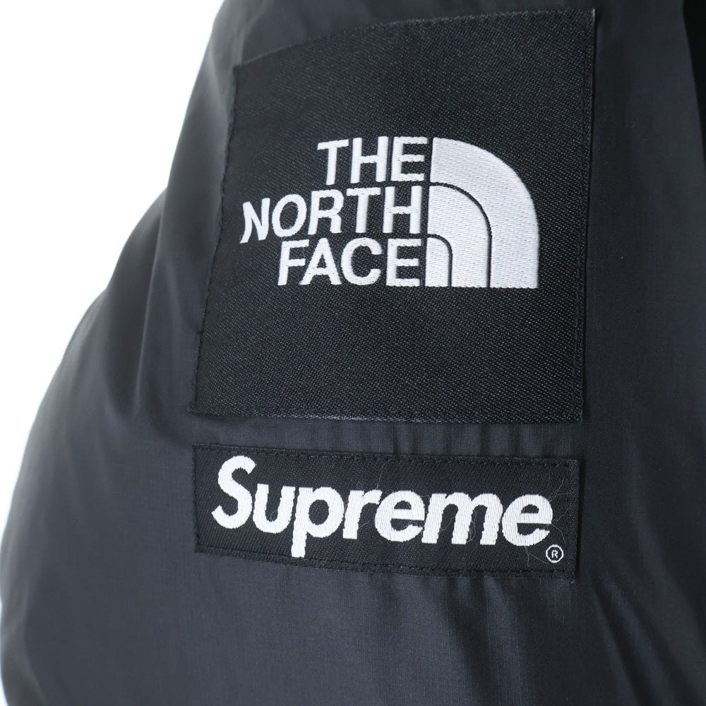 SUPREME(シュプリーム) 22AW ×THE NORTH FACE 800-Fill Half Zip Hooded Pullover ノースフェイス ハーフジッププルオーバーダウンジャケット グレー ND52205I