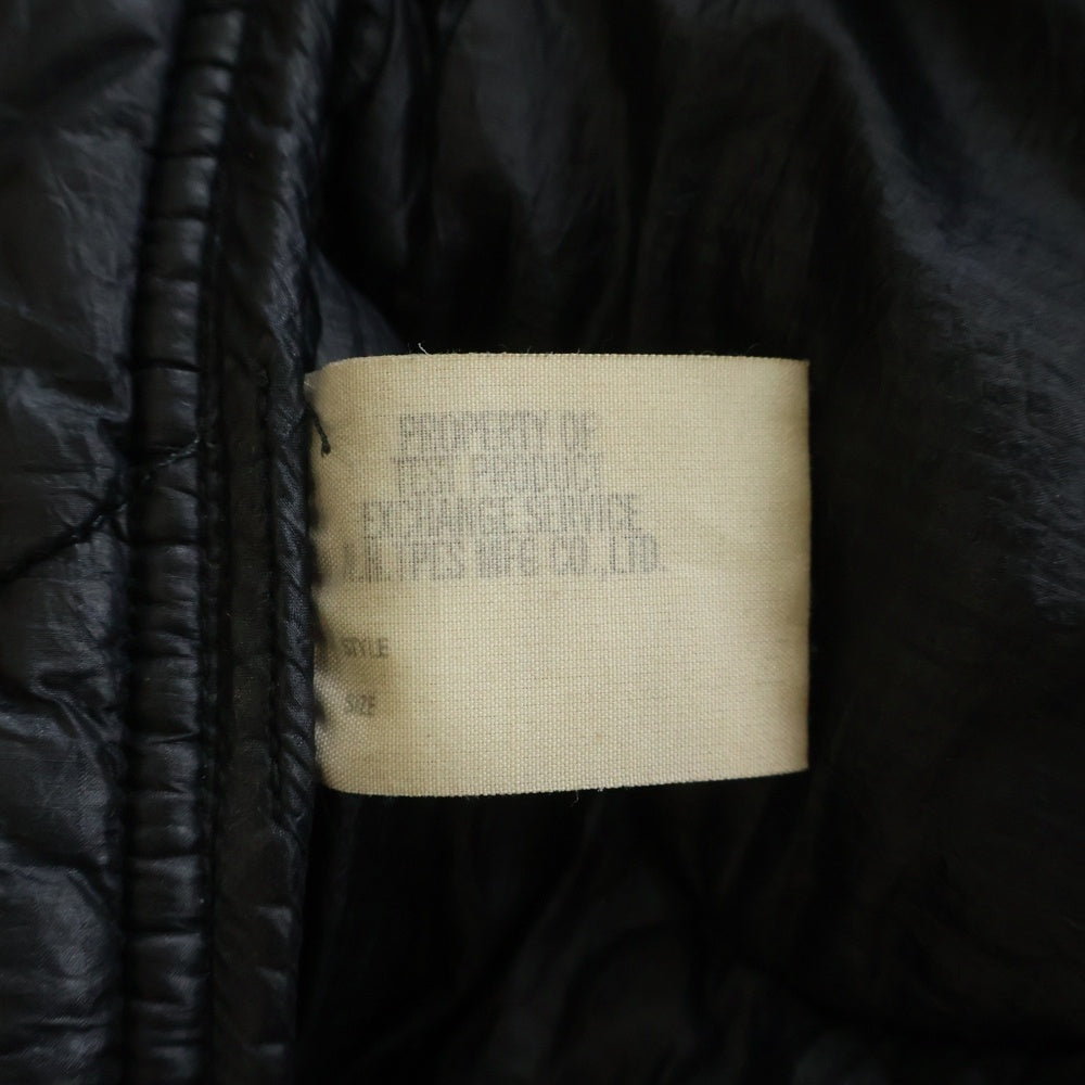 N.HOOLYWOOD(エヌハリウッド) 21AW キルティング ハイネック 中綿ブルゾン 9212-BL01-012 ブラック