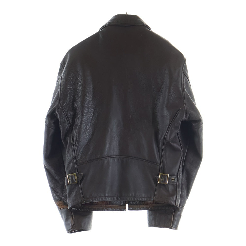 SCHOTT(ショット) 90s 681 レザージャケット ウールネルライニング ブラウン