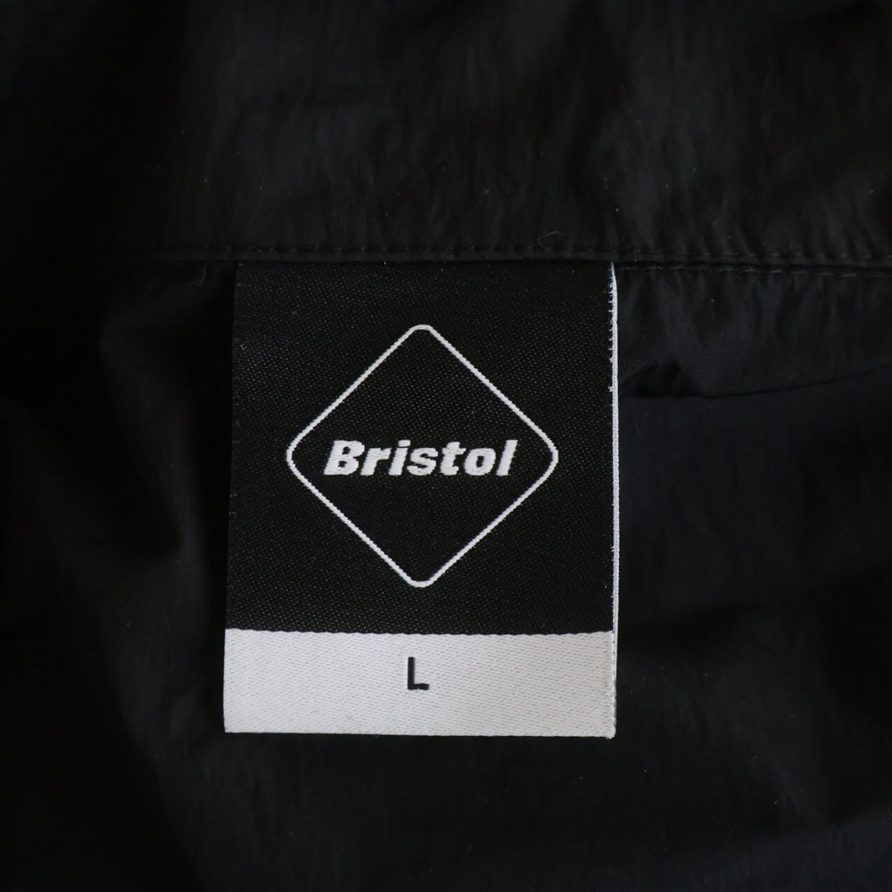 F.C.R.B.(エフシーアールビー) 26SS BIG LOGO NYLON STAND COLLAR BLOUSON ビッグロゴナイロンスタンドカラーブルゾン ブラック ジャケット FCRB-260049