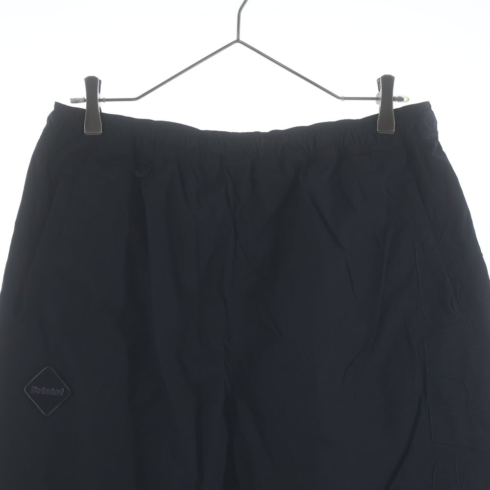 F.C.R.B.(エフシーアールビー) 26SS BIG LOGO NYLON EASY PANTS ビッグロゴナイロンイージーパンツ ブラック FCRB-260050