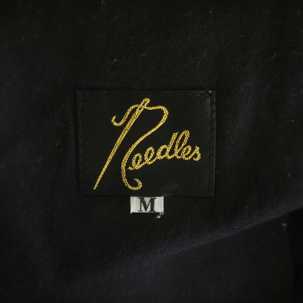 Needles(ニードルス) Piping Cowboy Pant パイピング カウボーイ トラックパンツ LQ163 ブラック/パープル