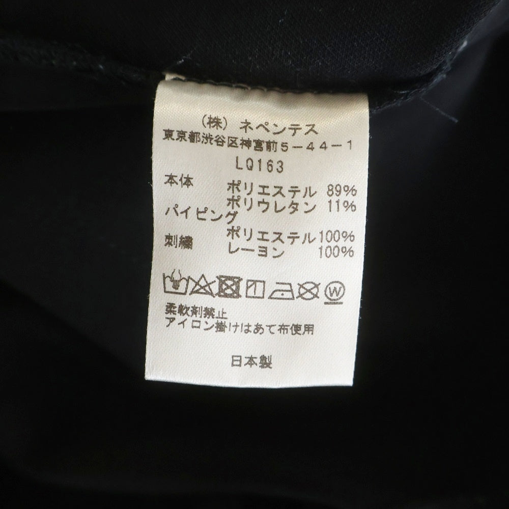 Needles(ニードルス) Piping Cowboy Pant パイピング カウボーイ トラックパンツ LQ163 ブラック/パープル