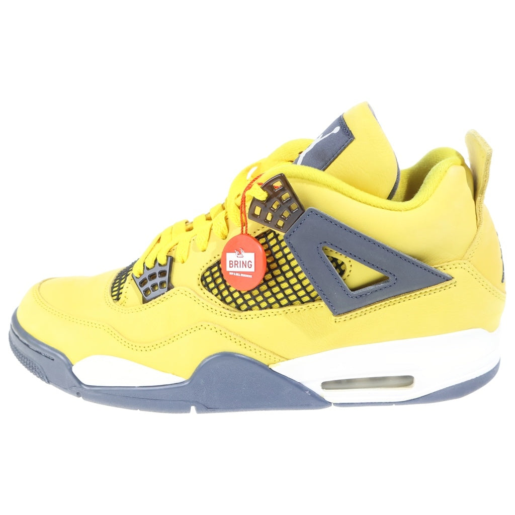 NIKE(ナイキ) AIR JORDAN 4 RETRO TOUR YELLOW CT8527-700 エアジョーダン 4 レトロ ハイカットスニーカー ツアーイエロー 30cm/US12 イエロー