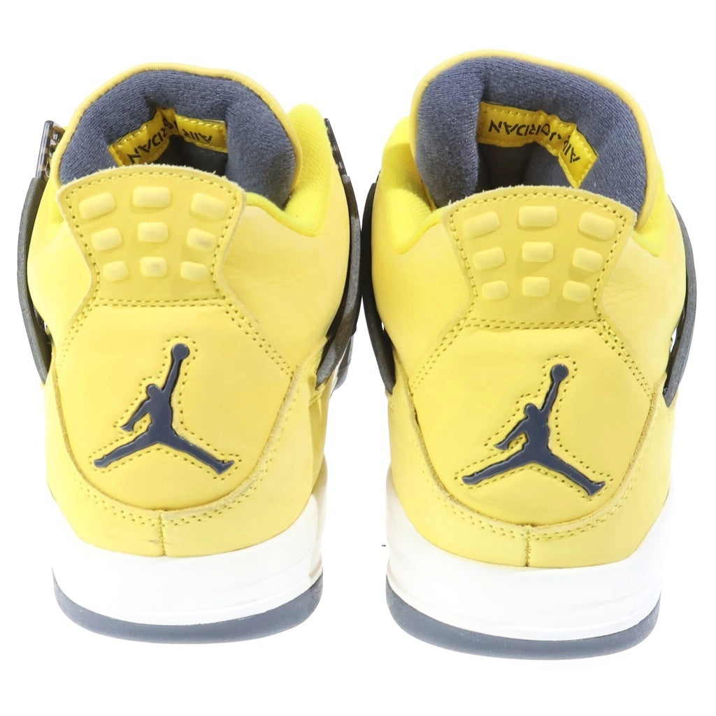 NIKE(ナイキ) AIR JORDAN 4 RETRO TOUR YELLOW CT8527-700 エアジョーダン 4 レトロ ハイカットスニーカー ツアーイエロー 30cm/US12 イエロー