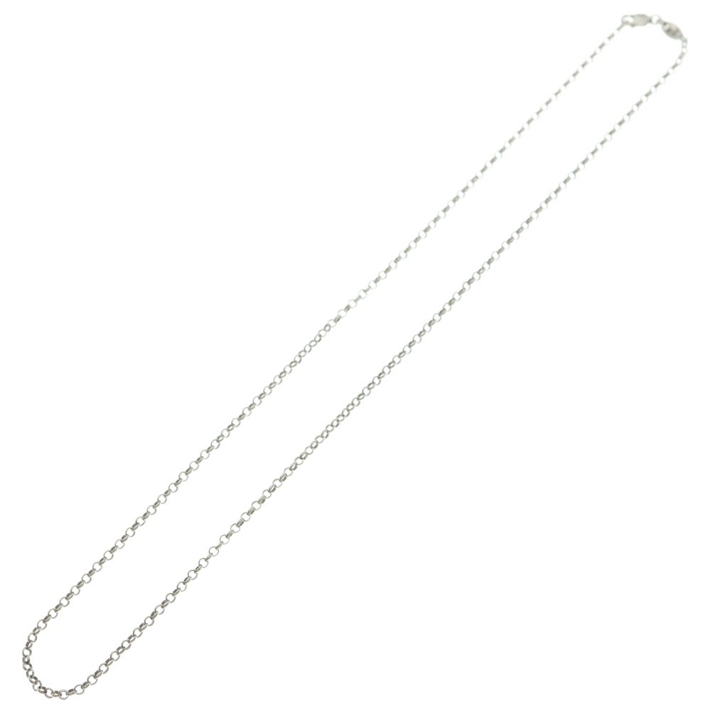 CHROME HEARTS(クロムハーツ) NECKCHAIN R18 ロールチェーンネックレス 18inch シルバー BCA083