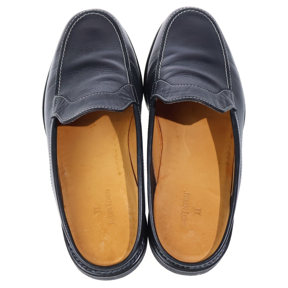 JOHN LOBB(ジョンロブ) BARBADOS バルバドス レザーミュール レザーサンダル ブラック