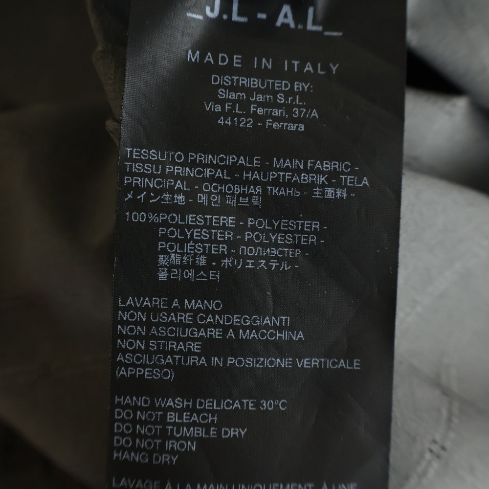 _J.L - A.L_(ジェイラル) 25SSMica Jacket マイカ フーデッドジャケット グレー