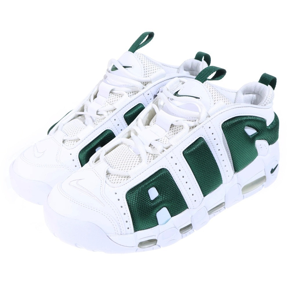 NIKE(ナイキ) Air More Uptempo Celtics エアモアアップテンポ セルティックス ローカットスニーカー ホワイト/グリーン