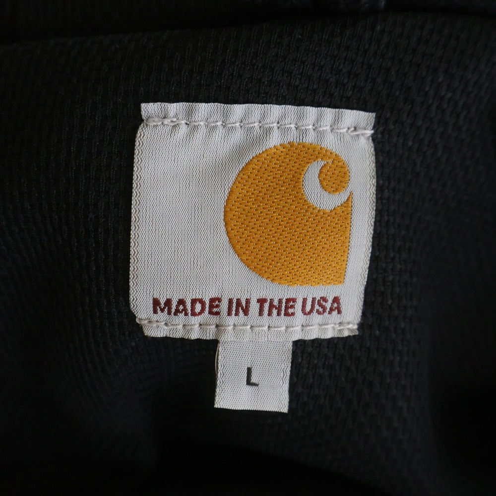 CARHARTT(カーハート) DUCK ACTIVE JACKET ダック アクティブ ジャケット 裏地メッシュ USA製 J131 ブラック