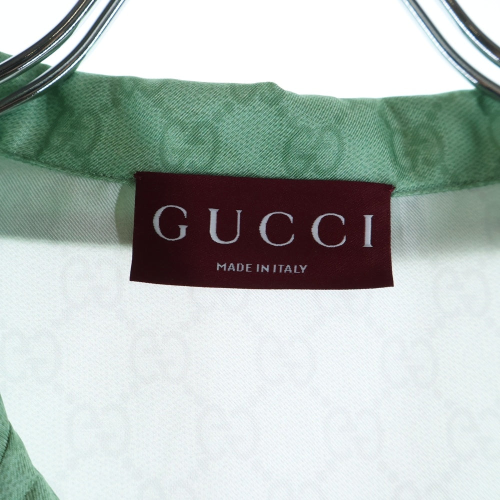 GUCCI(グッチ) 25SS ×HIGUCHI YUKO ヒグチユウコ 864048 レーヨン 半袖シャツ 総柄