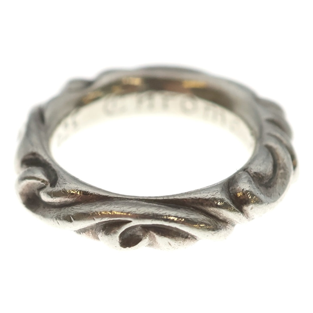 CHROME HEARTS(クロムハーツ) SCRL BAND スクロールバンド リング シルバー BCA351