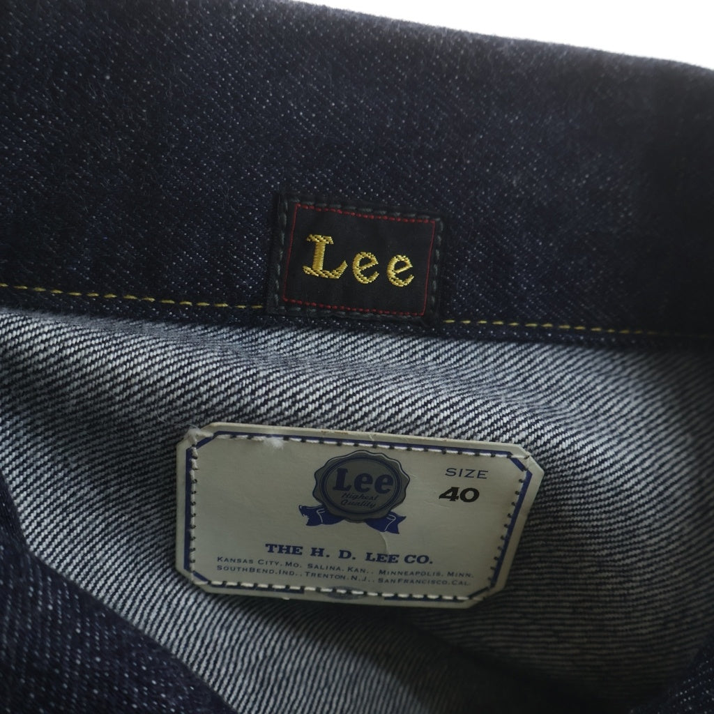 LEE(リー) × SCYE COWBOY JACKET カウボーイ デニムジャケット Gジャン LB0590 インディゴ
