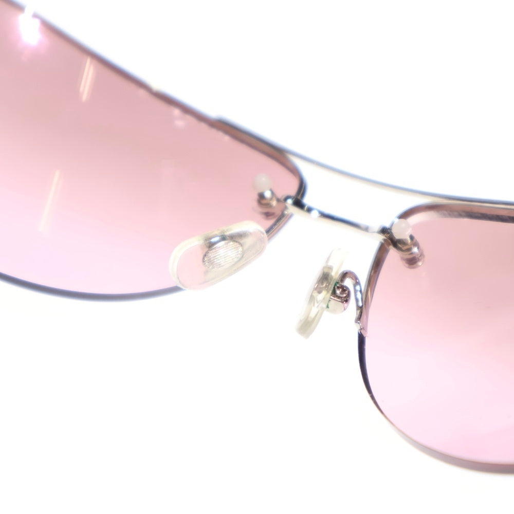CHROME HEARTS(クロムハーツ) CLASSIC OVAL クラシックオーバル レザーテンプルサングラス SS-PKL ピンク