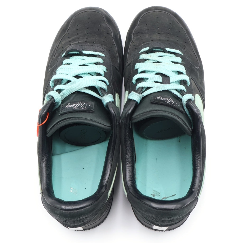 NIKE(ナイキ) ×TIFFANY&CO AIR FORCE 1 LOW ×ティファニー エアフォース1 ローカットスニーカー US10.5/28.5cm 1837 BLACK DZ1382-001 ブラック/ブルー