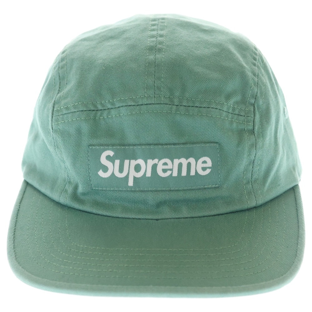 SUPREME(シュプリーム) 25SS Washed Chino Twill Camp Cap ウォッシュド チノ ツイル キャンプ キャップ グリーン