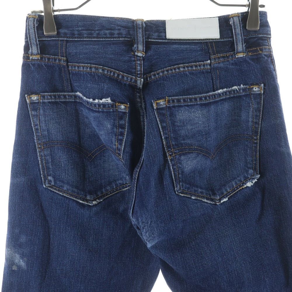 Levi's(リーバイス) 25SS RE/DONE 90S JEAN ダメージ加工 テーパードデニムパンツ 1137NJ インディゴ レディース