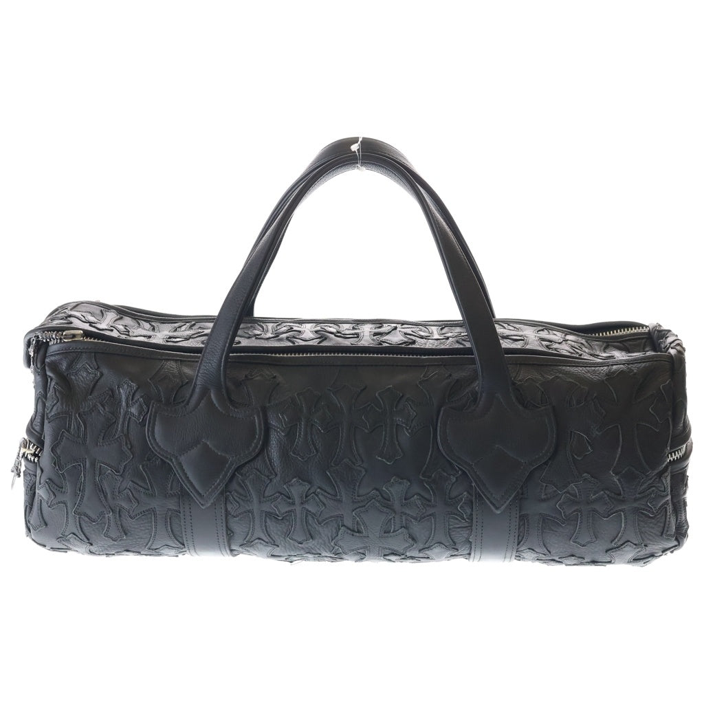 CHROME HEARTS(クロムハーツ) DUFFLE GYM CEME ダッフル ジムバッグ セメタリー ボストンバック ブラック