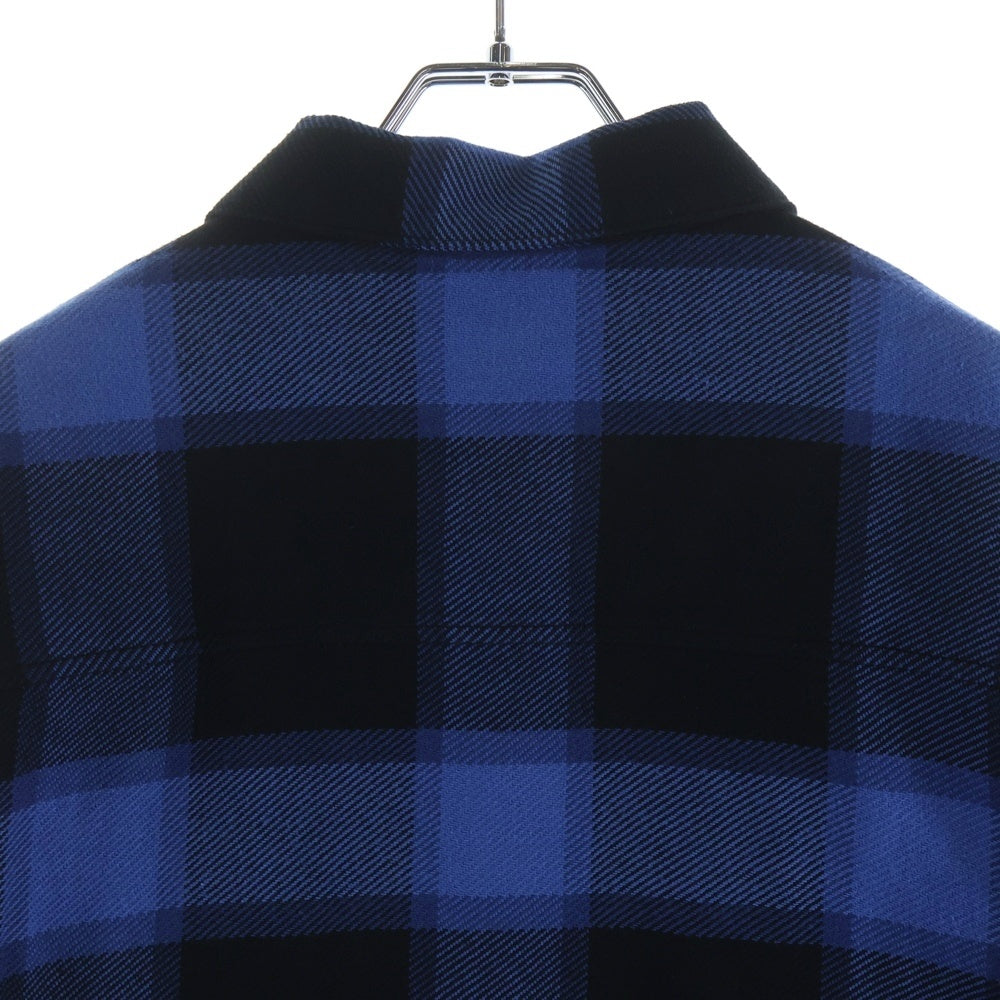 NEIGHBORHOOD(ネイバーフッド) 25AW BUFFALO CHECK SHIRT LS 252BENH-SHM02 バッファローチェック ネルシャツ ブルー