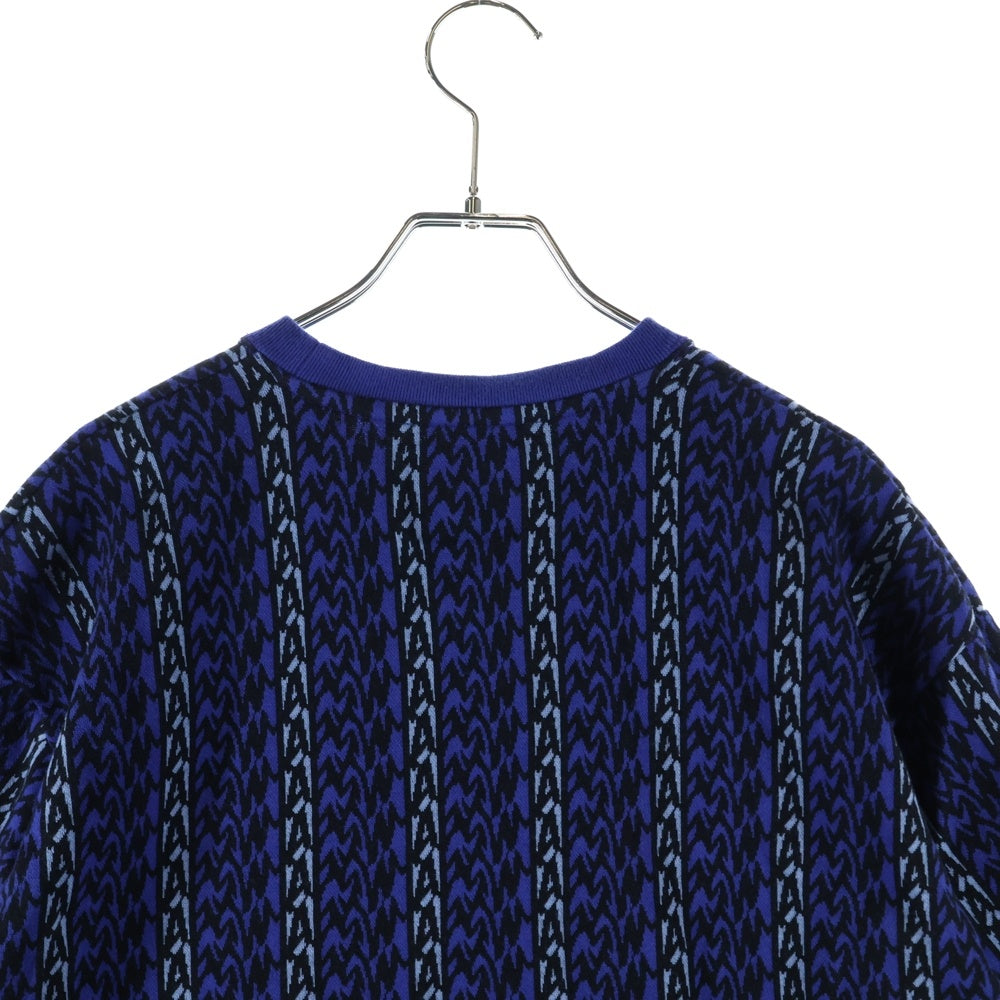 WTAPS(ダブルタップス) 24SS BDY 01/SS/COTTON.SIGN 241ATDT-CSM25 クルーネックTシャツ ブルー
