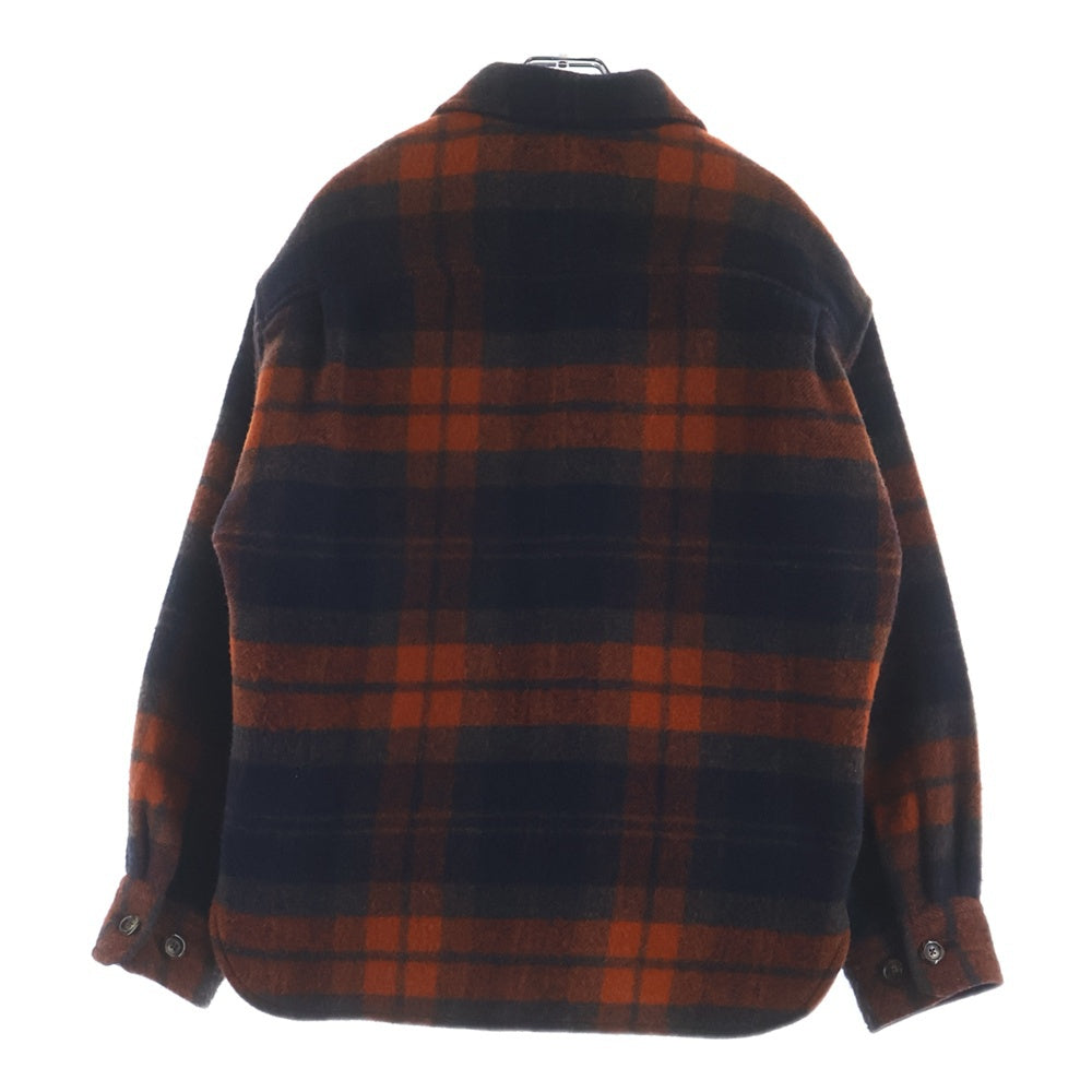 WTAPS(ダブルタップス) 24AW WCPO 02 / JACKET / WOPL. MOSSER. TEXTILE/WCPO 02 CPOシャツジャケット 242WVDT-JKM04 ブラウン