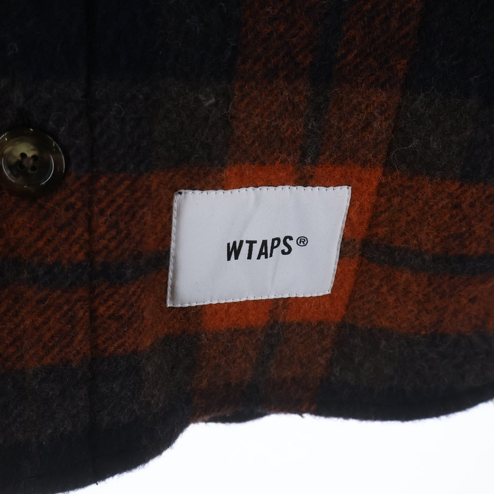 WTAPS(ダブルタップス) 24AW WCPO 02 / JACKET / WOPL. MOSSER. TEXTILE/WCPO 02 CPOシャツジャケット 242WVDT-JKM04 ブラウン