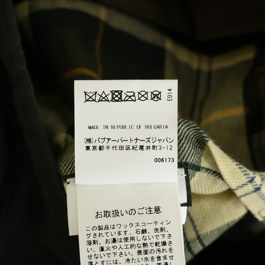 Barbour(バブアー) 24AW BSHOP別注 BLYTH WAX JACKET 242MWX2133 MWX2133SG91 オイルドジャケット カーキ