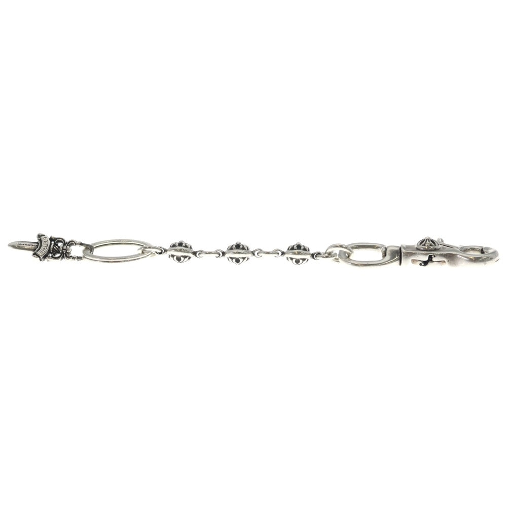 CHROME HEARTS(クロムハーツ) CLIP No2 BALL 3B クロスボール クリップ キーチェーン シルバー