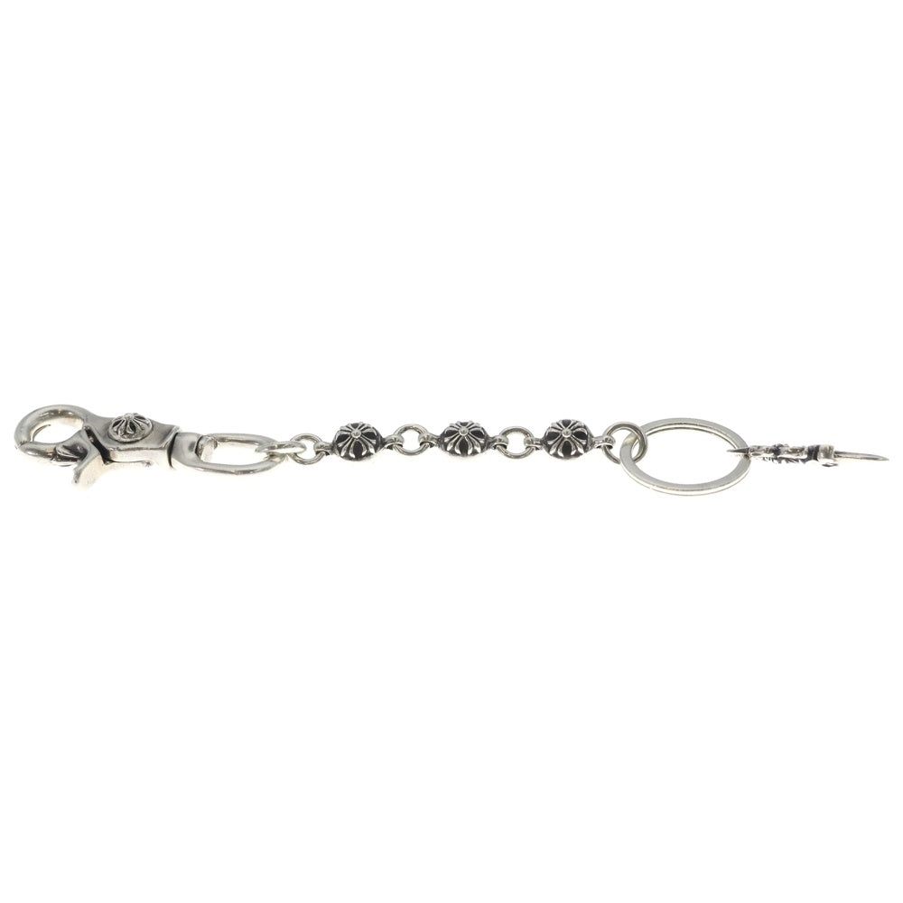 CHROME HEARTS(クロムハーツ) CLIP No2 BALL 3B クロスボール クリップ キーチェーン シルバー